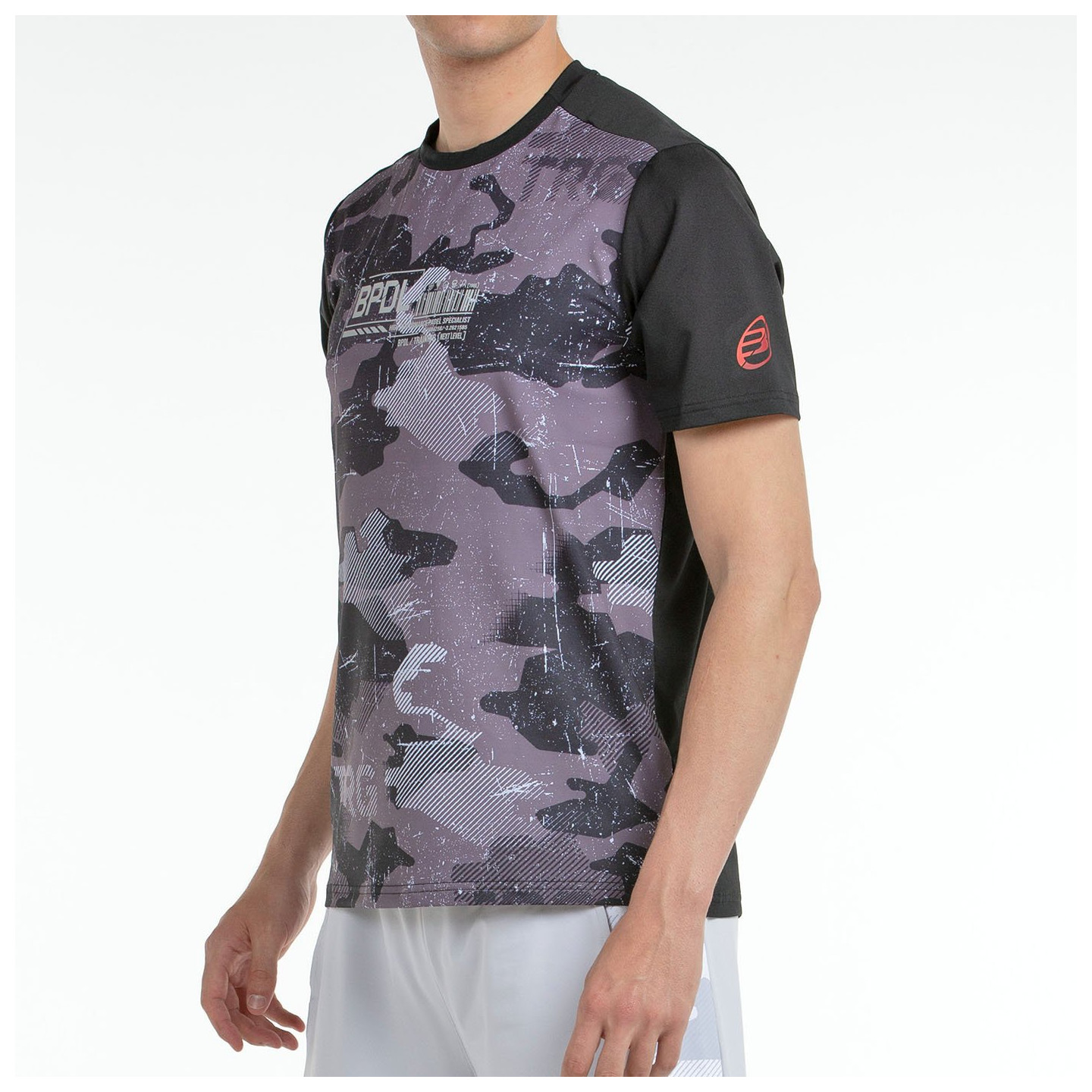 T-SHIRT BULLPADEL ESGOS NOIRE