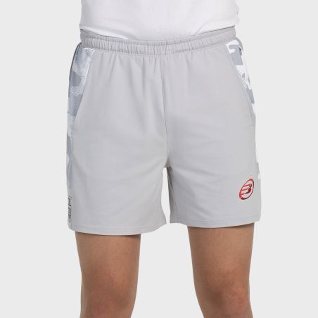 tienda de padel Madrid, tienda de padel online, tienda de padel españa, tienda de padel en linea, SHORT BULLPADEL ENTRIMO GRIS C