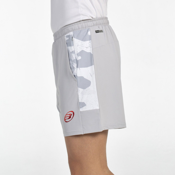 tienda de padel Madrid, tienda de padel online, tienda de padel españa, tienda de padel en linea, SHORT BULLPADEL ENTRIMO GRIS C
