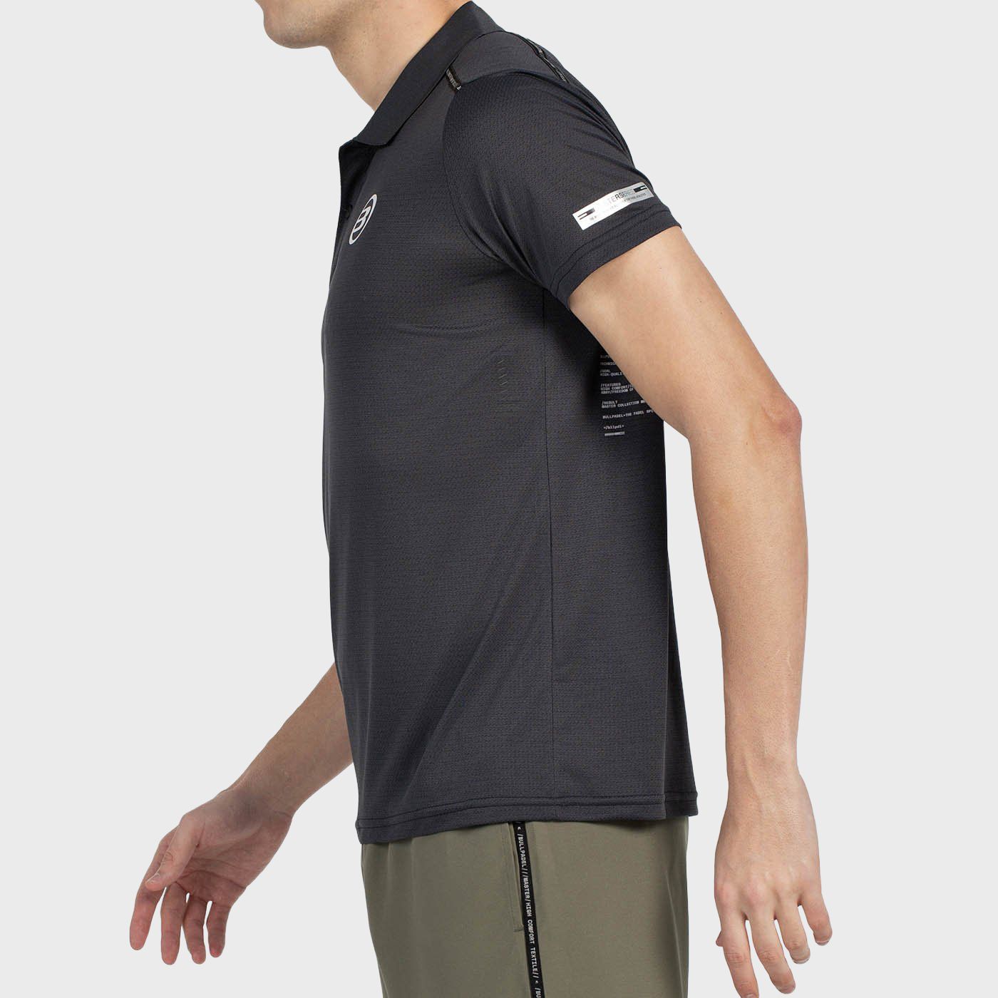 POLO BULLPADEL MIRAC NOIR