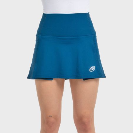 tienda de padel Madrid, tienda de padel online, tienda de padel españa, tienda de padel en linea, FALDA BULLPADEL DALIA AZUL TIN