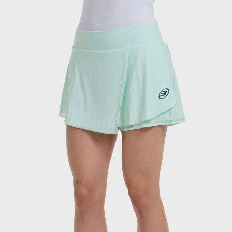 SKIRT BULLPADEL ADRAR WATER GREEN TWO-TONE FABRIC