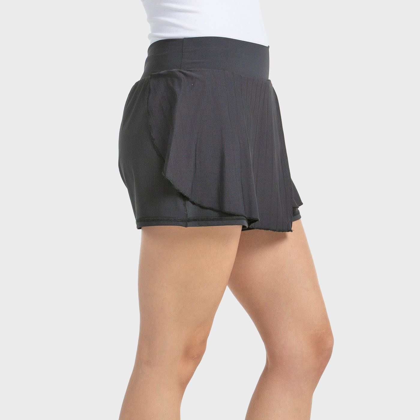 tienda de padel Madrid, tienda de padel online, tienda de padel españa, tienda de padel en linea, FALDA BULLPADEL ADRAR NEGRO TE