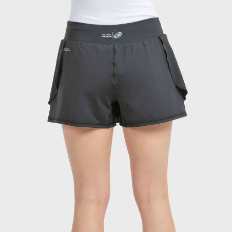 tienda de padel Madrid, tienda de padel online, tienda de padel españa, tienda de padel en linea, FALDA BULLPADEL ADRAR NEGRO TE