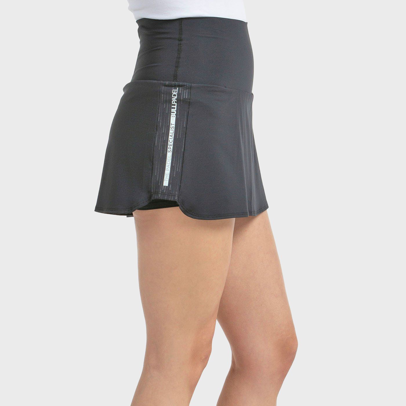 JUPE BULLPADEL ADUJA NOIRE