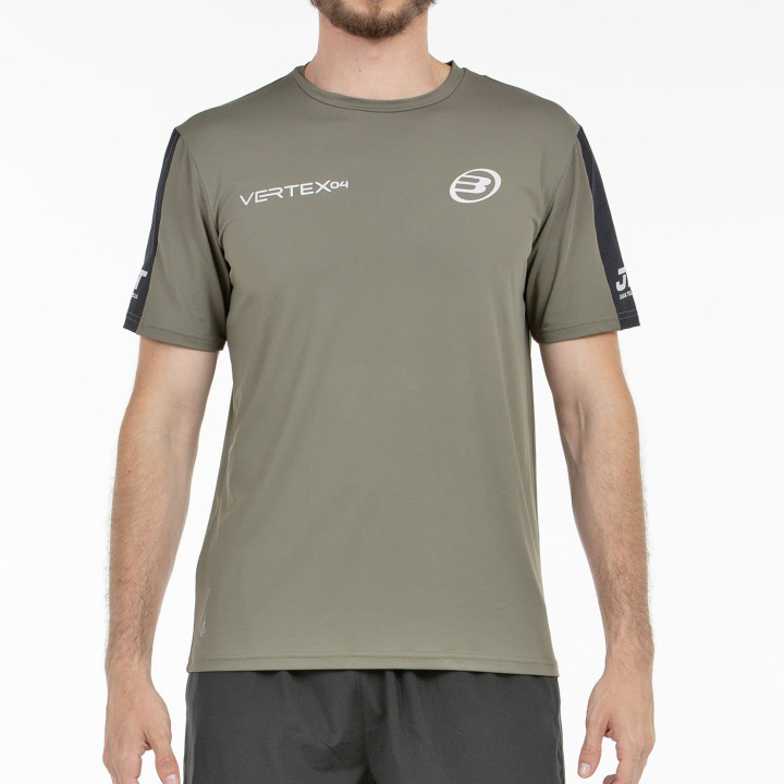 BULLPADEL TELLO 25V KHAKI T-SHIRT