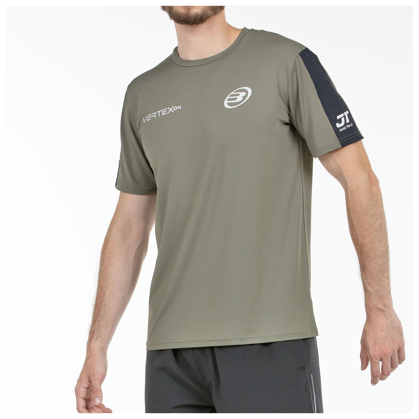 BULLPADEL TELLO 25V KHAKI T-SHIRT
