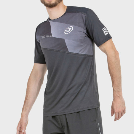 T-SHIRT BULLPADEL DI NENNO 25V BLACK