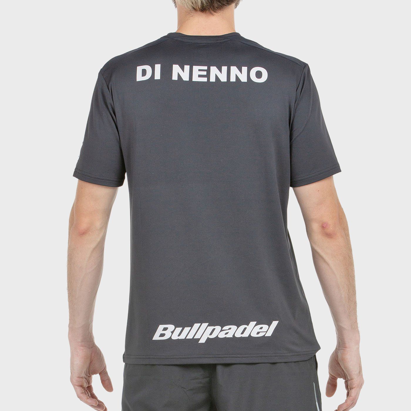 T-SHIRT BULLPADEL DI NENNO 25V BLACK