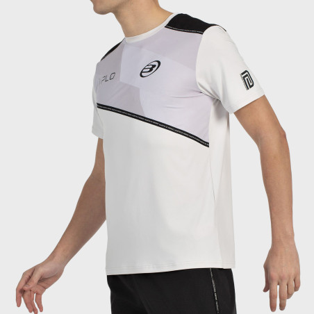 T-SHIRT BULLPADEL DI NENNO 25V GRIGIO PERLA