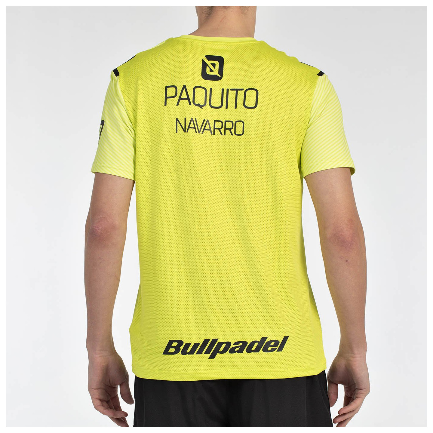 T-SHIRT BULLPADEL PAQUITO 25V CITRON VERT