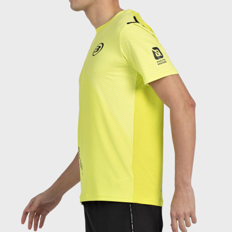 T-SHIRT BULLPADEL PAQUITO 25V LIME
