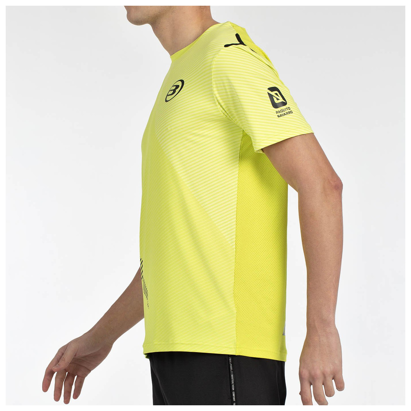 T-SHIRT BULLPADEL PAQUITO 25V LIME