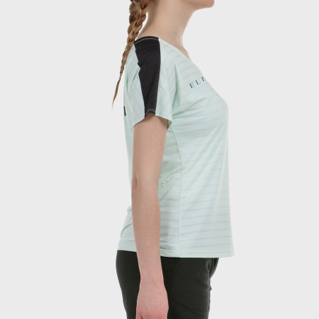 T-SHIRTBULLPADEL GEMMA 25V EAU VERTE