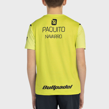 T-SHIRT BULLPADEL PAQUITO JR 25V LIMA