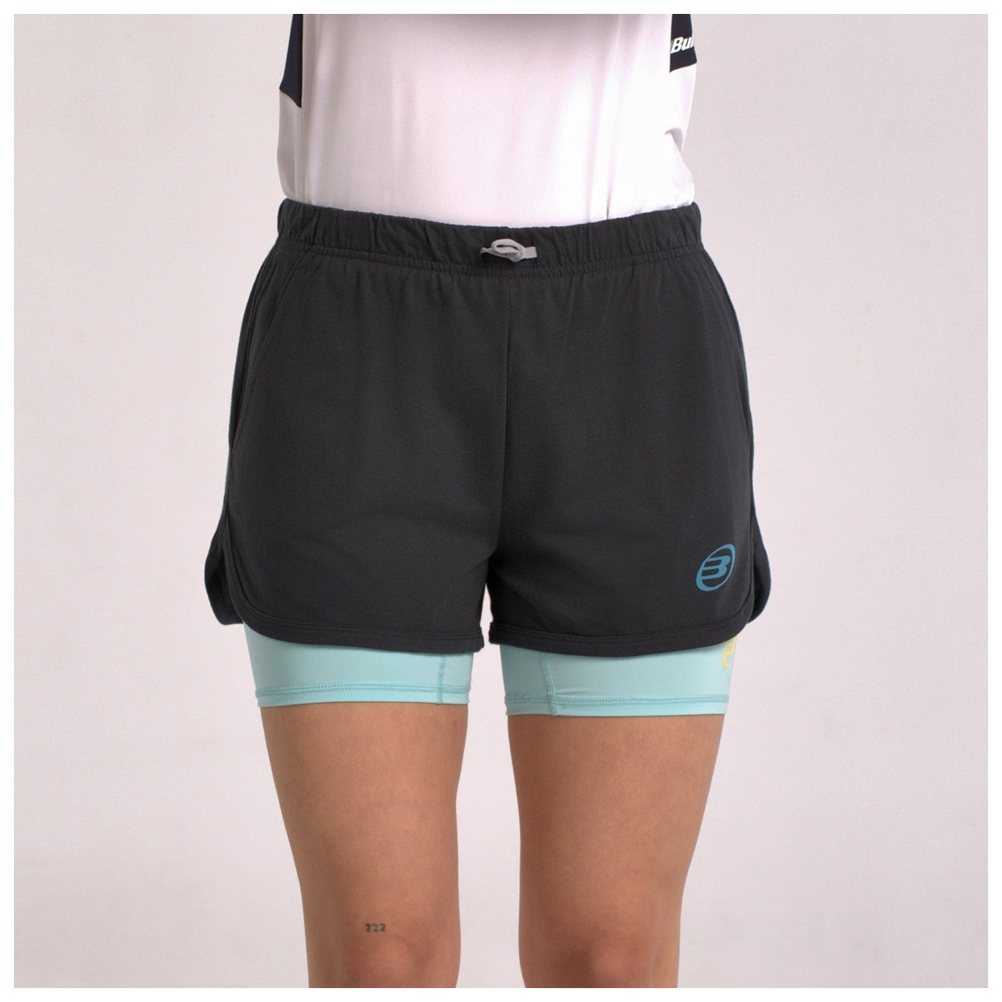 tienda de padel Madrid, tienda de padel online, tienda de padel españa, tienda de padel en linea, SHORT BULLPADEL BAILO CAVIAR