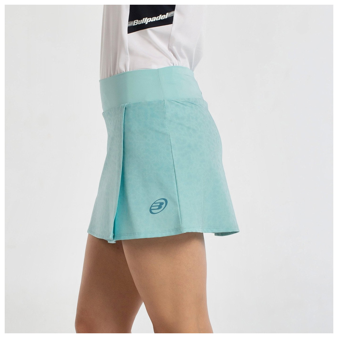 JUPE BULLPADEL BAUZA BLEU VERT