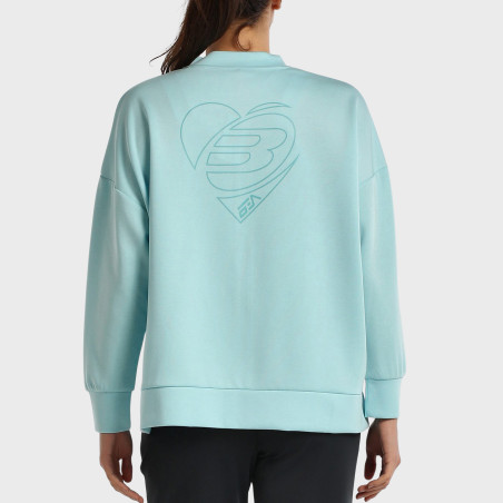 SWEATSHIRT BULLPADEL BALON TURQUOISE