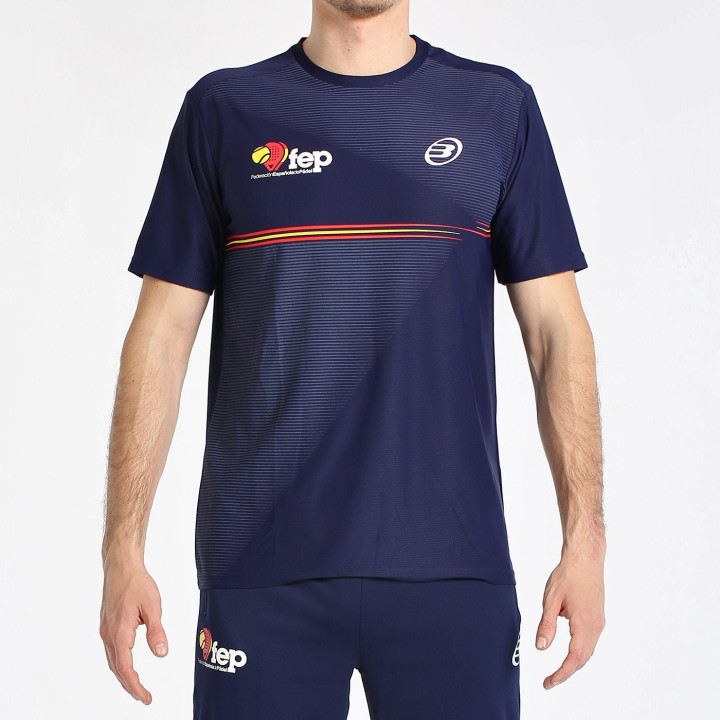 T-SHIRT BULLPADEL FANG NAVY BLUE