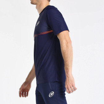 T-SHIRT BULLPADEL FANG BLU MARINO