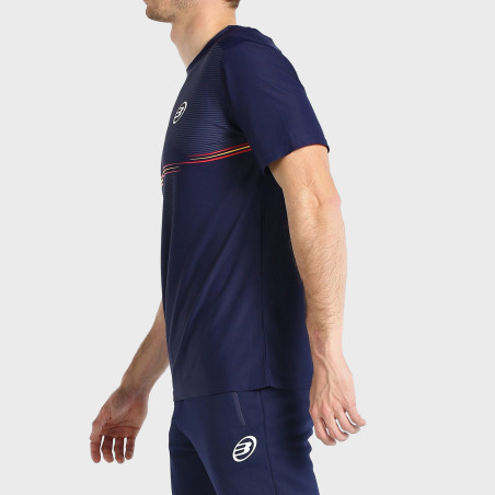 T-SHIRT BULLPADEL FANG BLEU MARINE