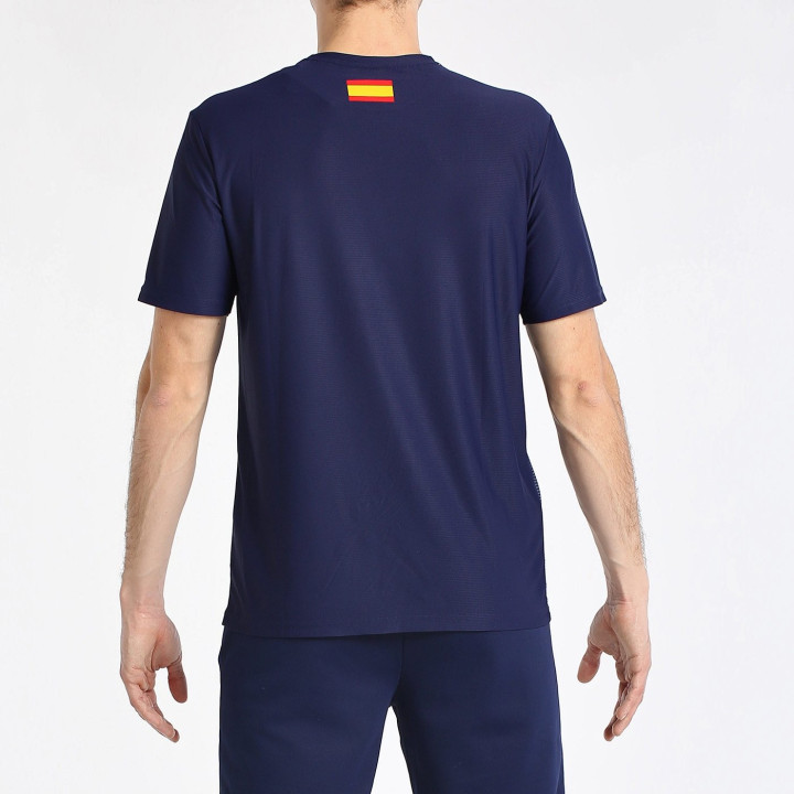 T-SHIRT BULLPADEL FANG BLEU MARINE