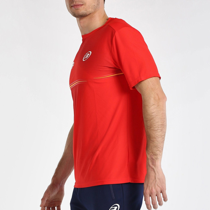 T-SHIRT BULLPADEL FANG ROSSO