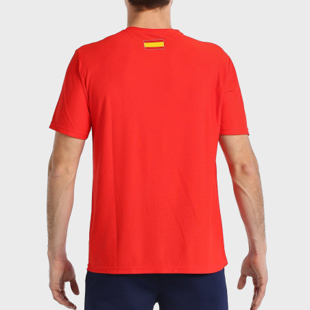 T-SHIRT BULLPADEL FANG ROUGE