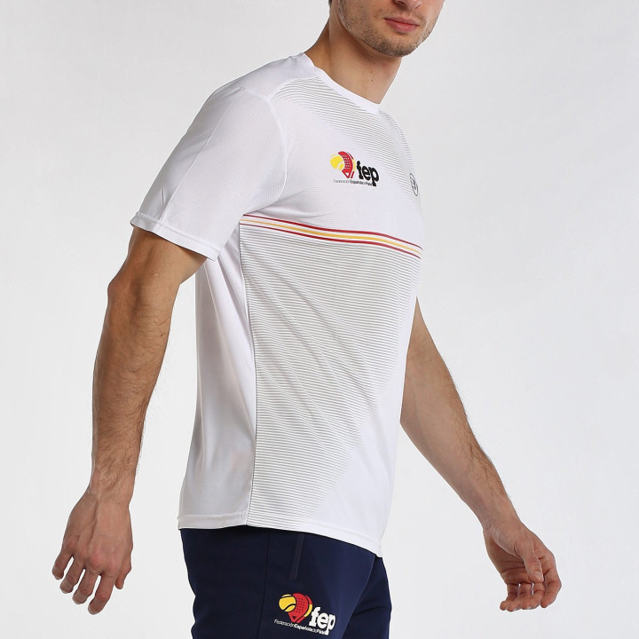 T-SHIRT BULLPADEL FANG WHITE