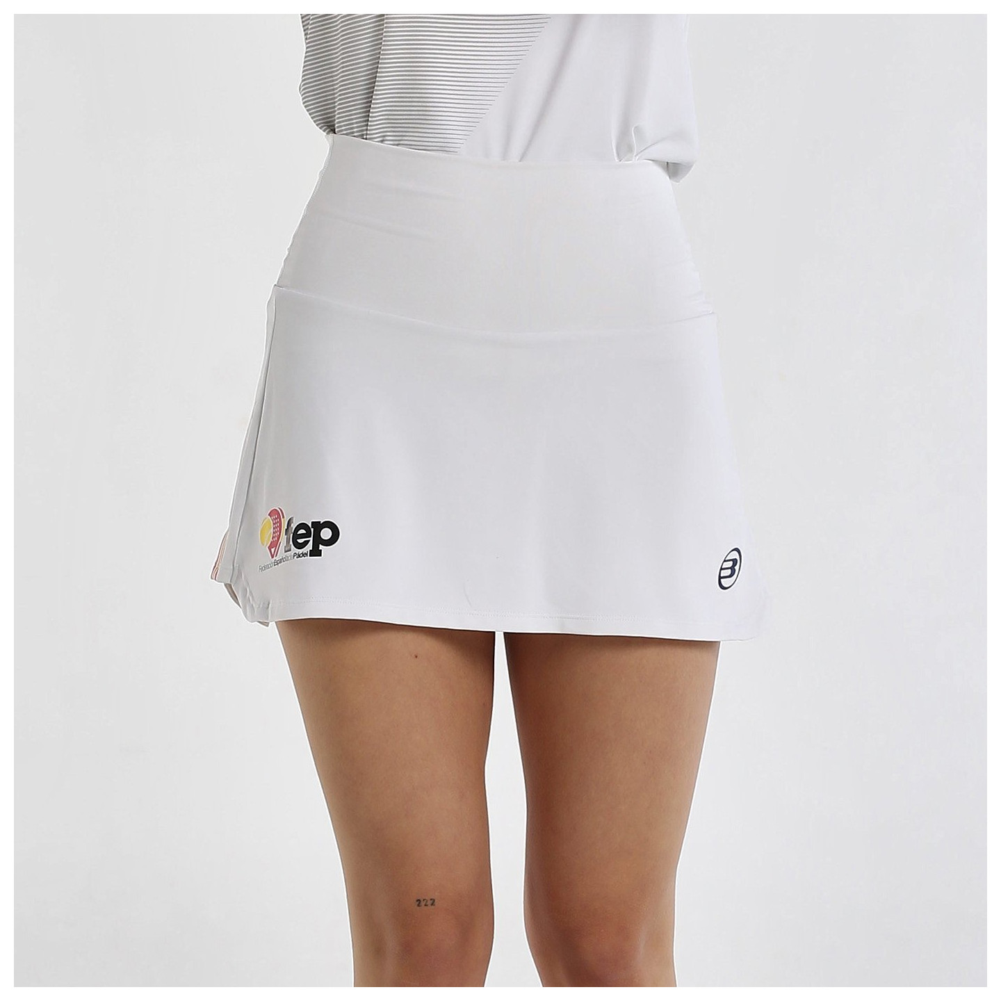 JUPE BULLPADEL FURD BLANC