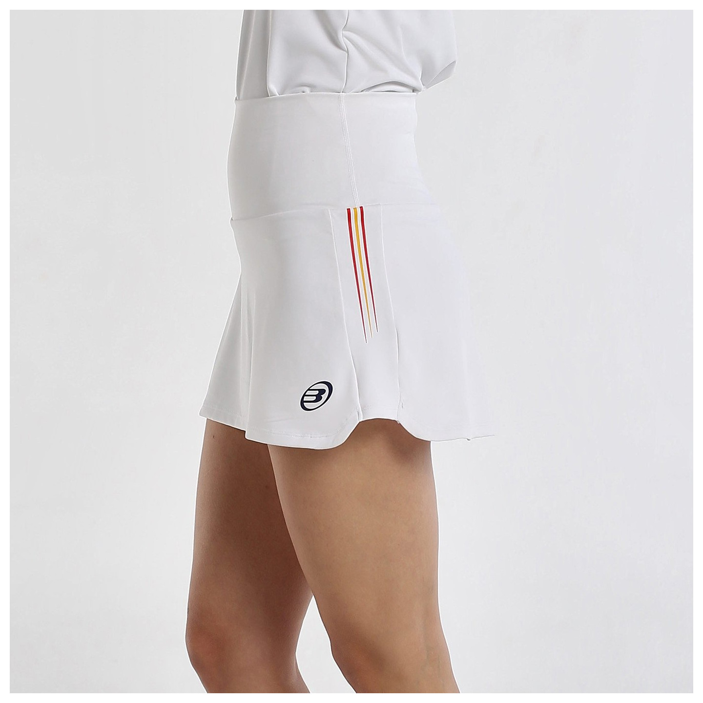 JUPE BULLPADEL FURD BLANC