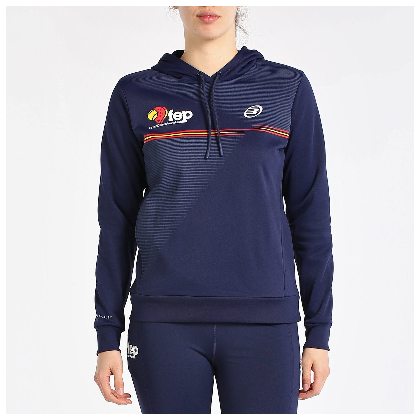 tienda de padel Madrid, tienda de padel online, tienda de padel españa, tienda de padel en linea, SUDADERA BULLPADEL FUENLA AZUL