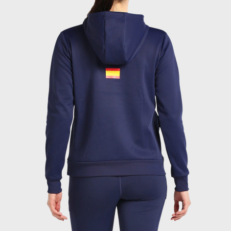 tienda de padel Madrid, tienda de padel online, tienda de padel españa, tienda de padel en linea, SUDADERA BULLPADEL FUENLA AZUL