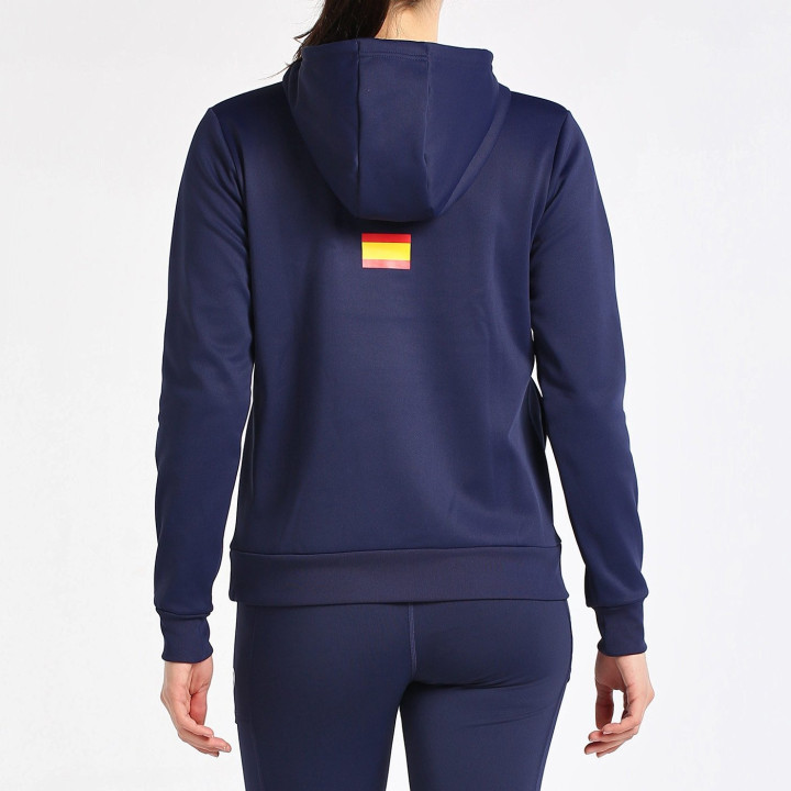 tienda de padel Madrid, tienda de padel online, tienda de padel españa, tienda de padel en linea, SUDADERA BULLPADEL FUENLA AZUL