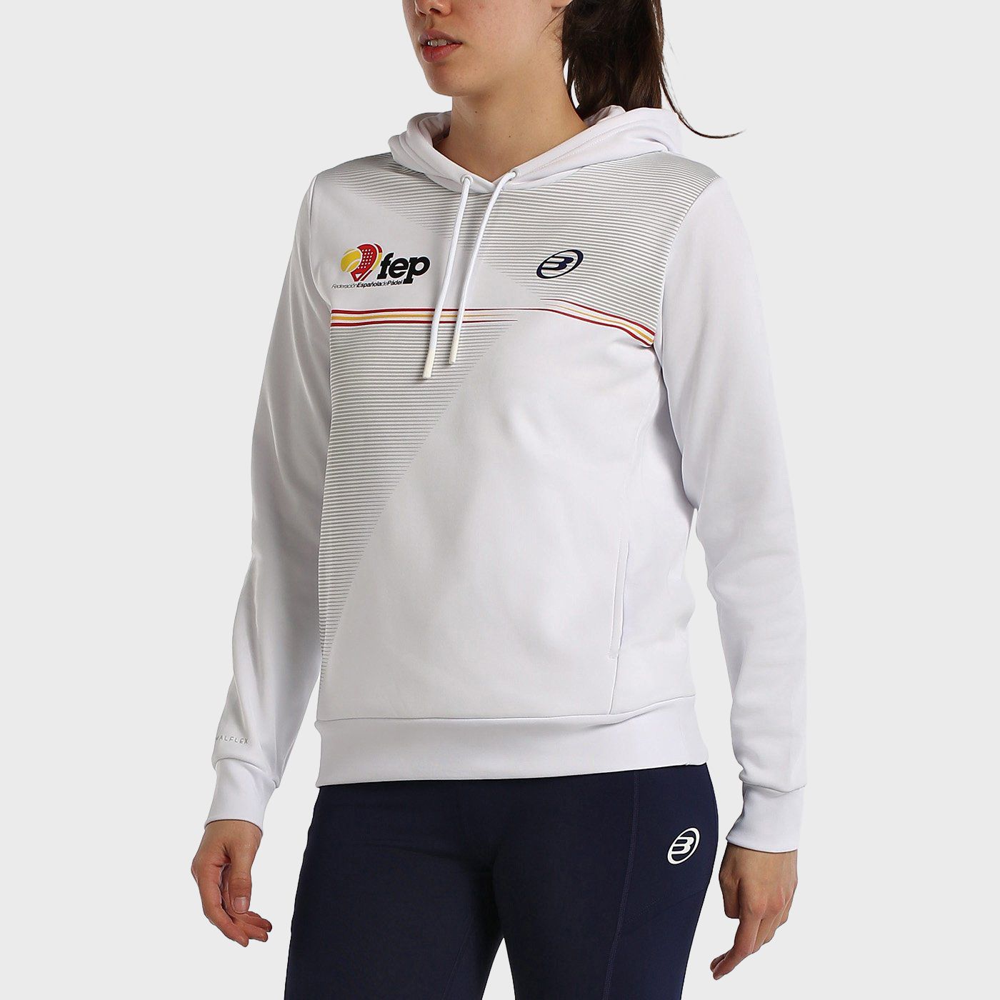 FELPA BULLPADEL FUENLA BIANCO