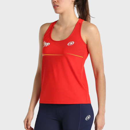 DÉBARDEUR BULLPADEL FUNI ROUGE