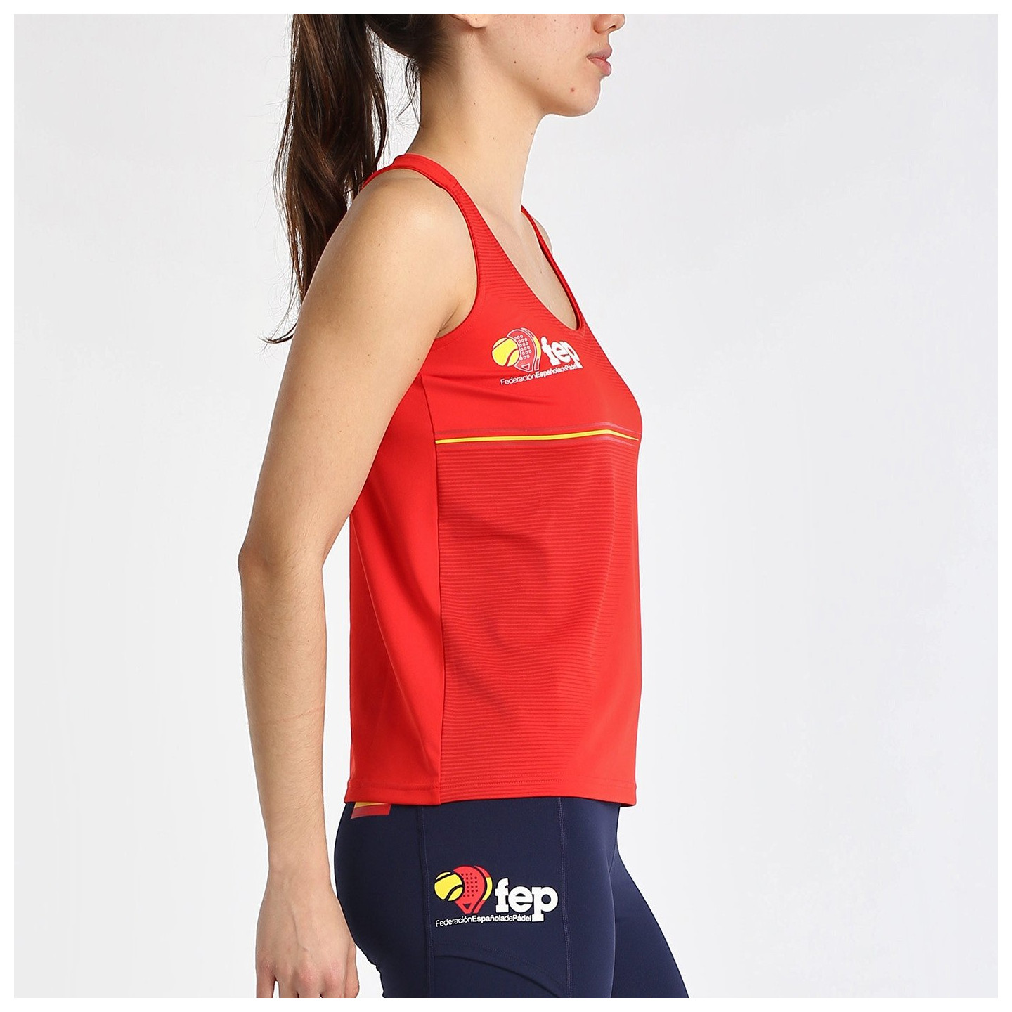 tienda de padel Madrid, tienda de padel online, tienda de padel españa, tienda de padel en linea, CAMISETA BULLPADEL FUNI ROJO