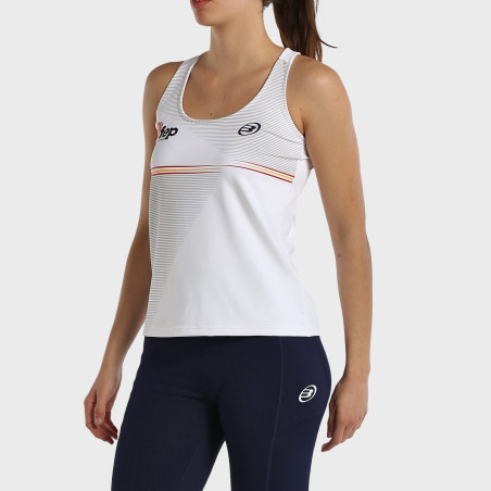 DÉBARDEUR BULLPADEL FUNI BLANC