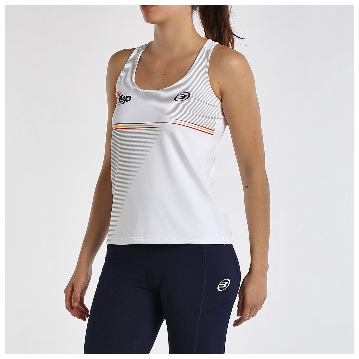 TANK TOP BULLPADEL FUNI WHITE
