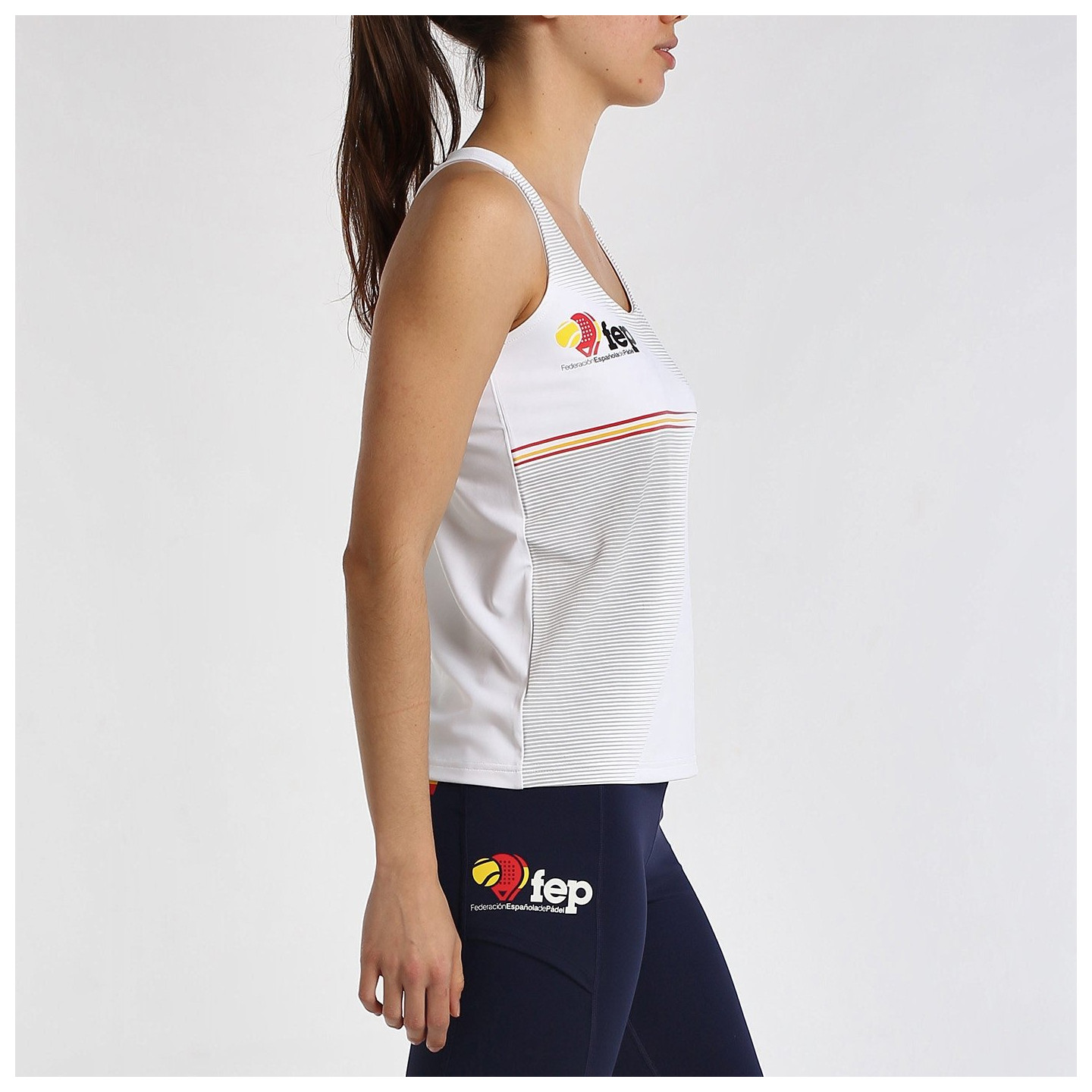 tienda de padel Madrid, tienda de padel online, tienda de padel españa, tienda de padel en linea, CAMISETA BULLPADEL FUNI BLANCO