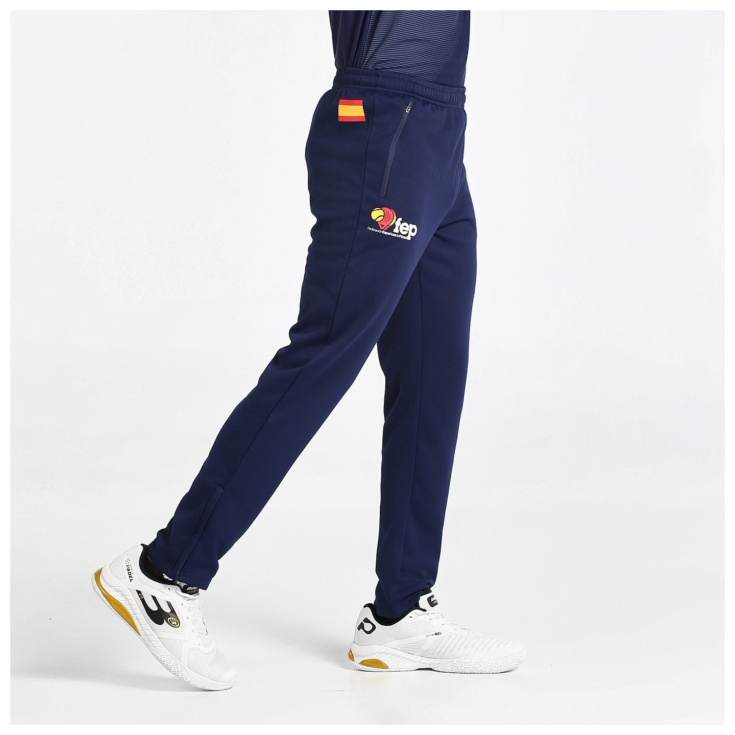 tienda de padel Madrid, tienda de padel online, tienda de padel españa, tienda de padel en linea, PANTALON BULLPADEL FRIOL AZUL 