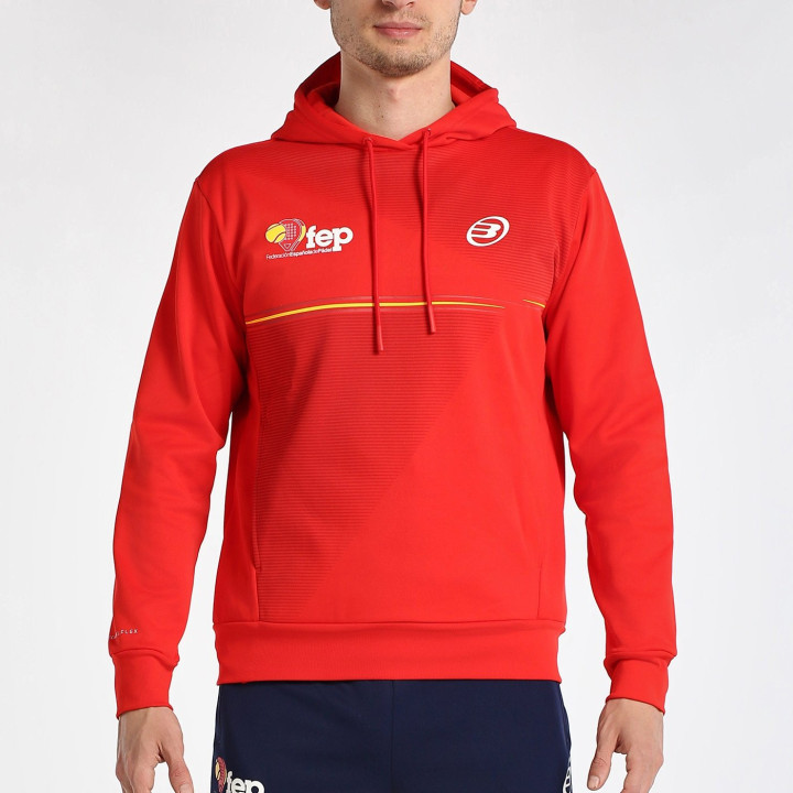 SWEATSHIRT BULLPADEL FORCA ROUGE