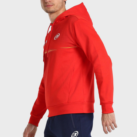 SWEATSHIRT BULLPADEL FORCA ROUGE