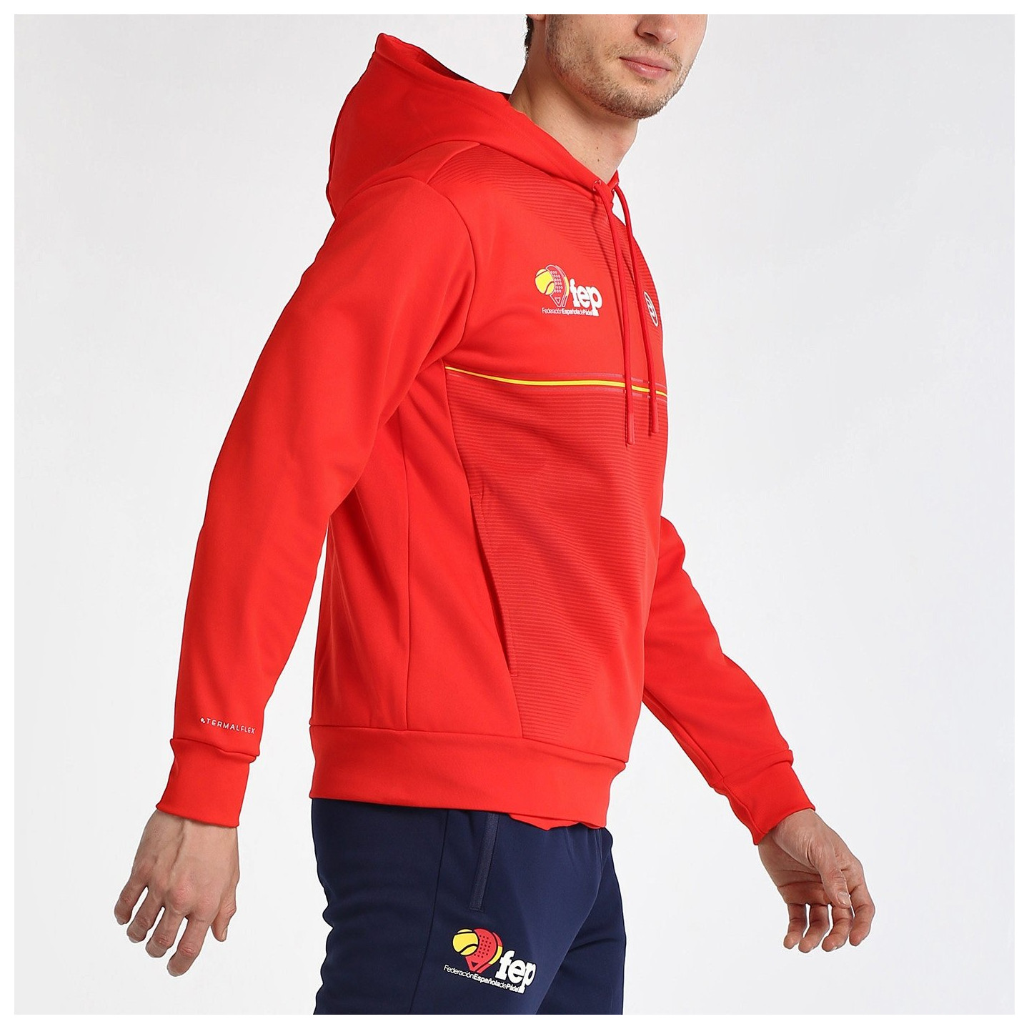 SWEATSHIRT BULLPADEL FORCA ROUGE