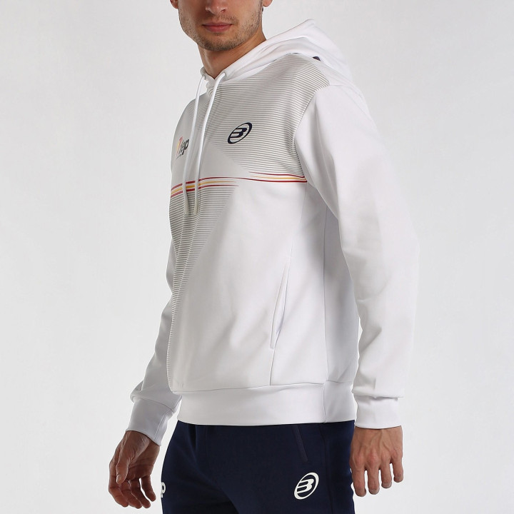 SWEATSHIRT BULLPADEL FORCA BLANCO