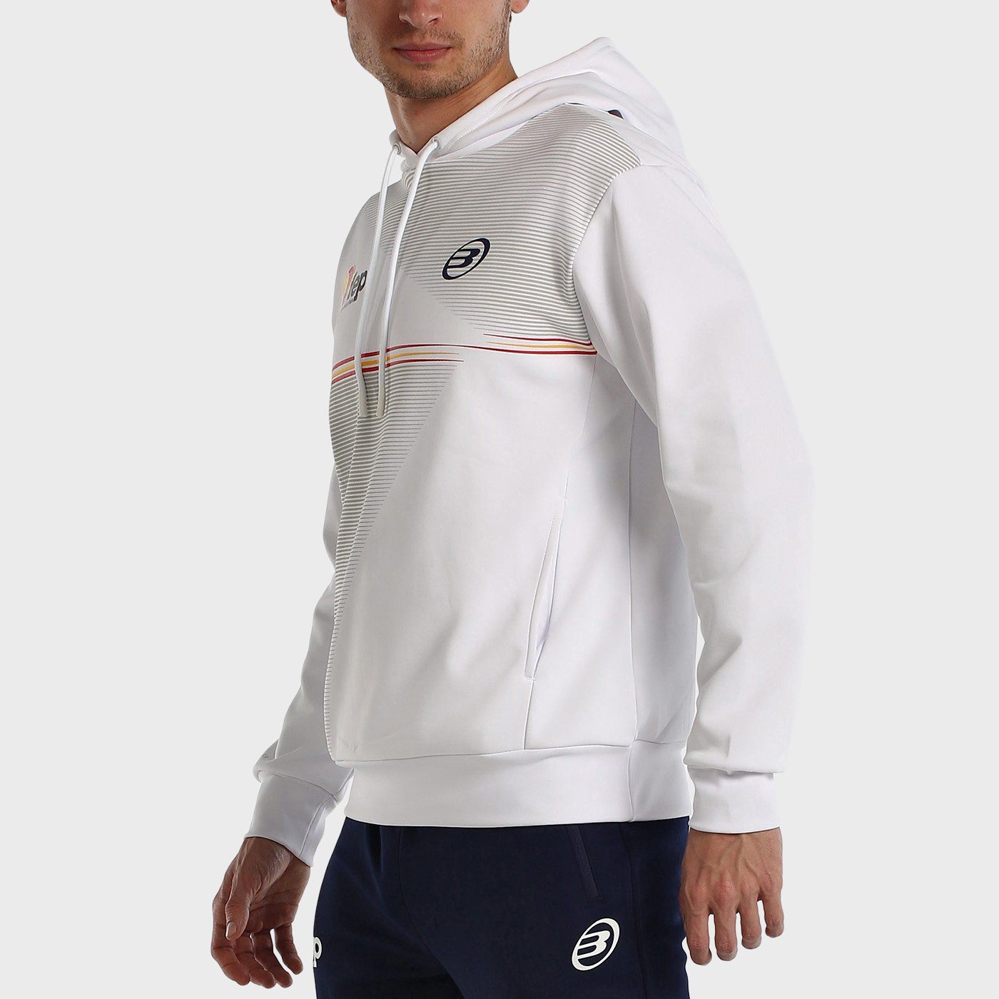 FELPA BULLPADEL FORCA BIANCO