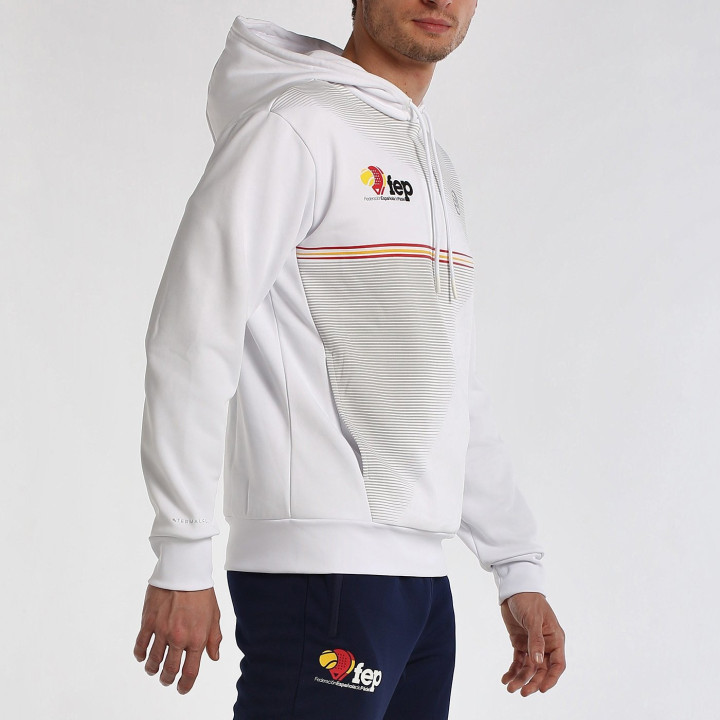 FELPA BULLPADEL FORCA BIANCO