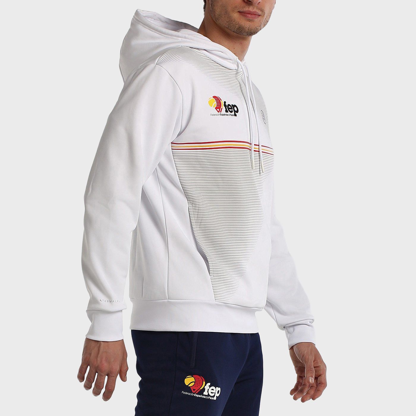 SWEAT-SHIRT BULLPADEL FORCA BLANC
