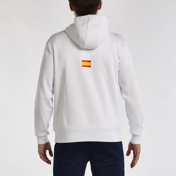SWEAT-SHIRT BULLPADEL FORCA BLANC