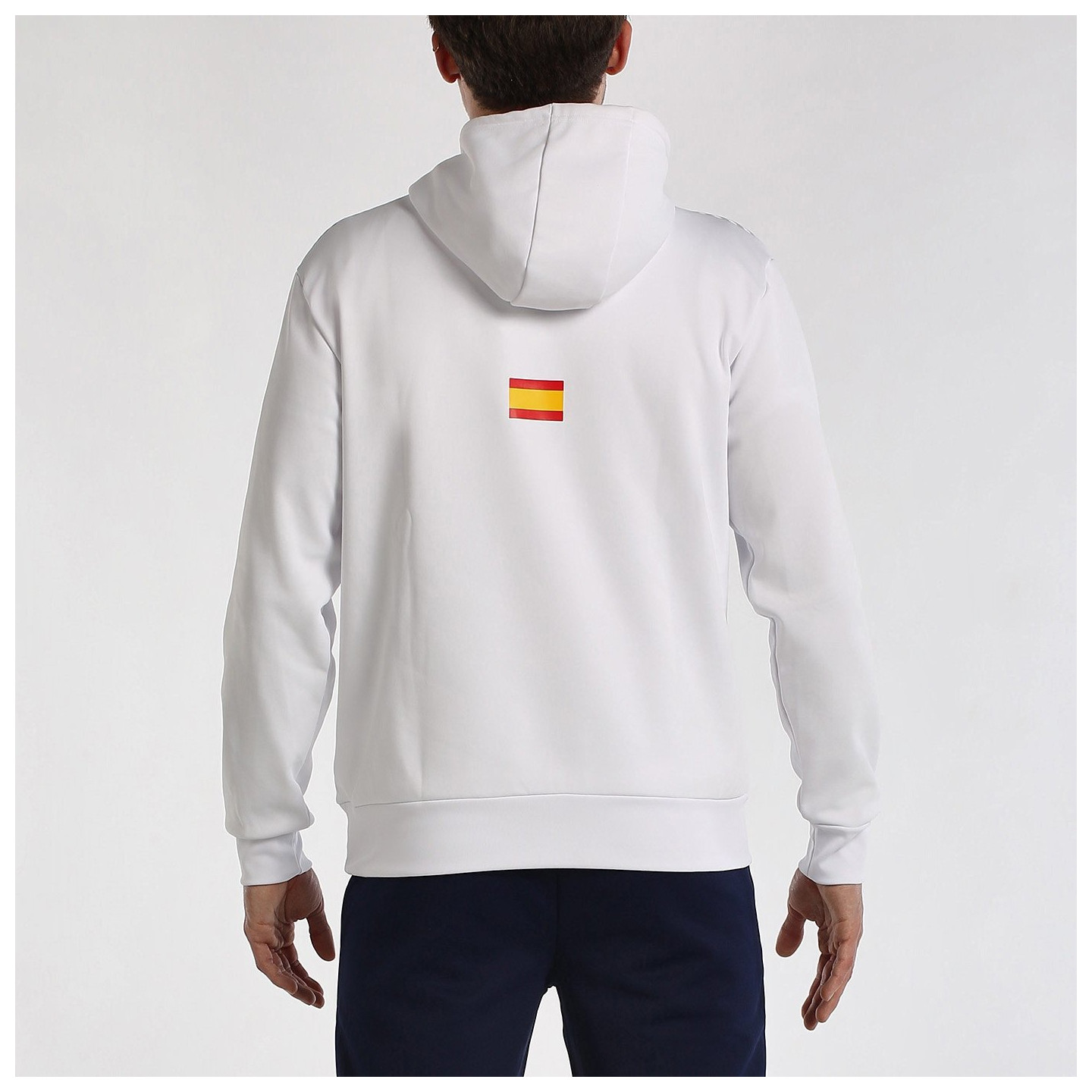 tienda de padel Madrid, tienda de padel online, tienda de padel españa, tienda de padel en linea, SUDADERA BULLPADEL FORCA BLANC